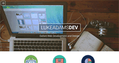 Desktop Screenshot of lukeadamsdev.com